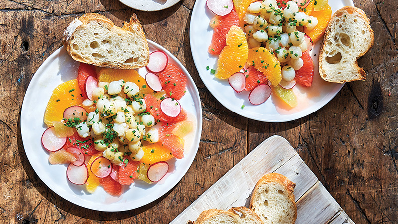Shellfish salad recipe