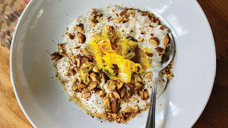 Gluten-free granola bowl