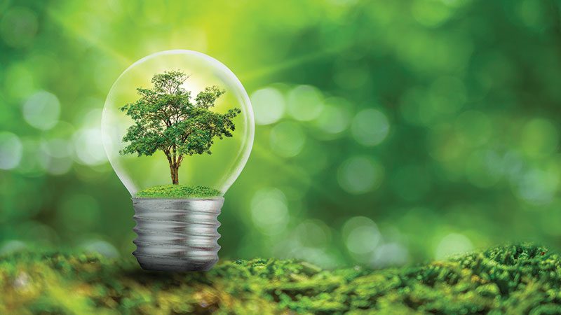 Green energy concept