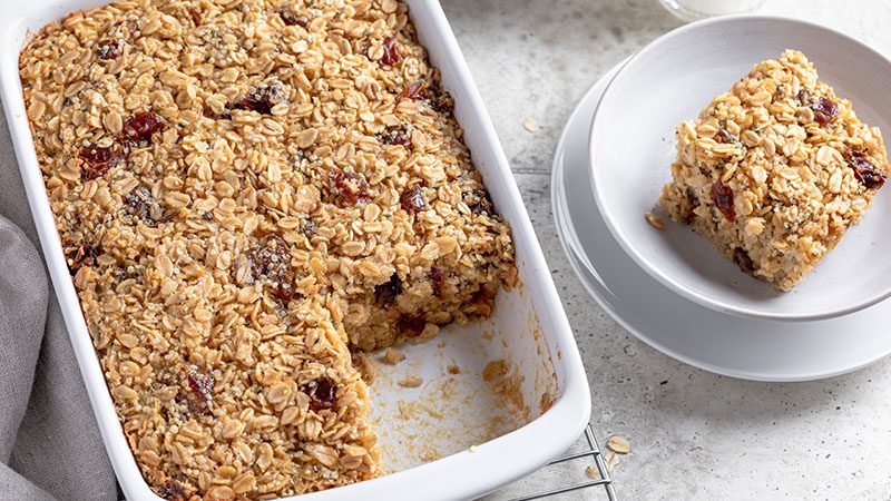 Vanilla Baked Oatmeal