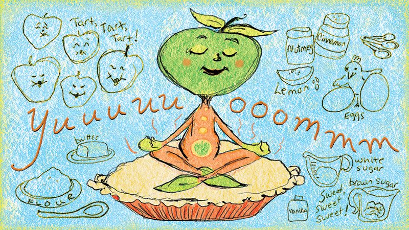 Wendy Wahman pie illustration