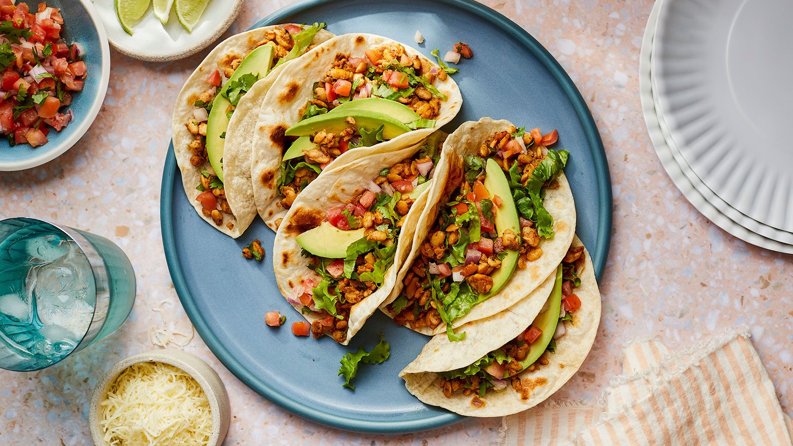 Lime & Chili Tempeh Tacos