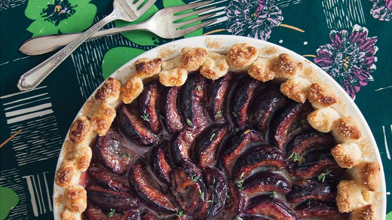 plum pie