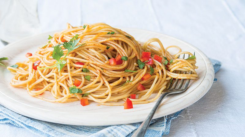 Sesame capellini