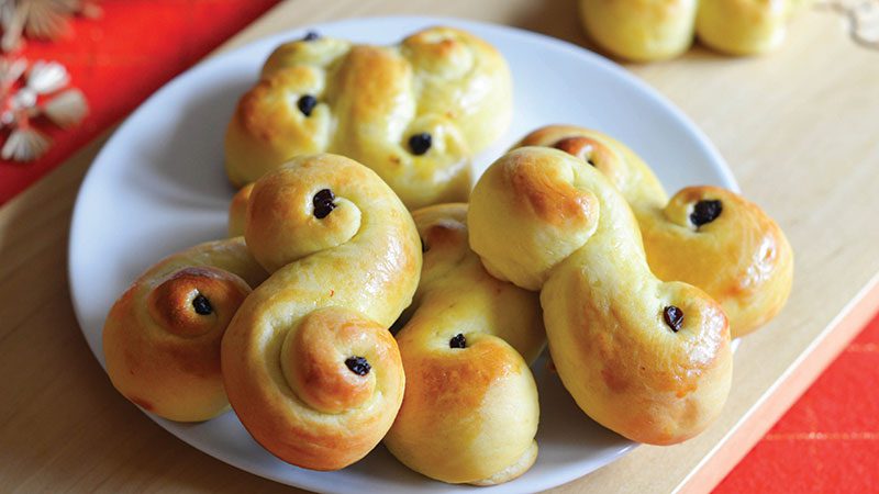 Swedish fika buns