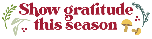 Show gratitude this season