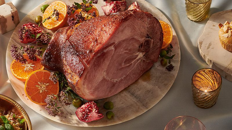 turkey in roasting pan
