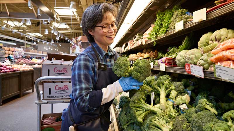 A PCC employee working in the product department.