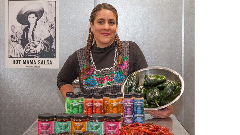Nikki Guerrero, owner and founder of Hot Mama Salsa
