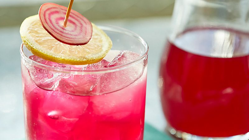 Beet mocktail