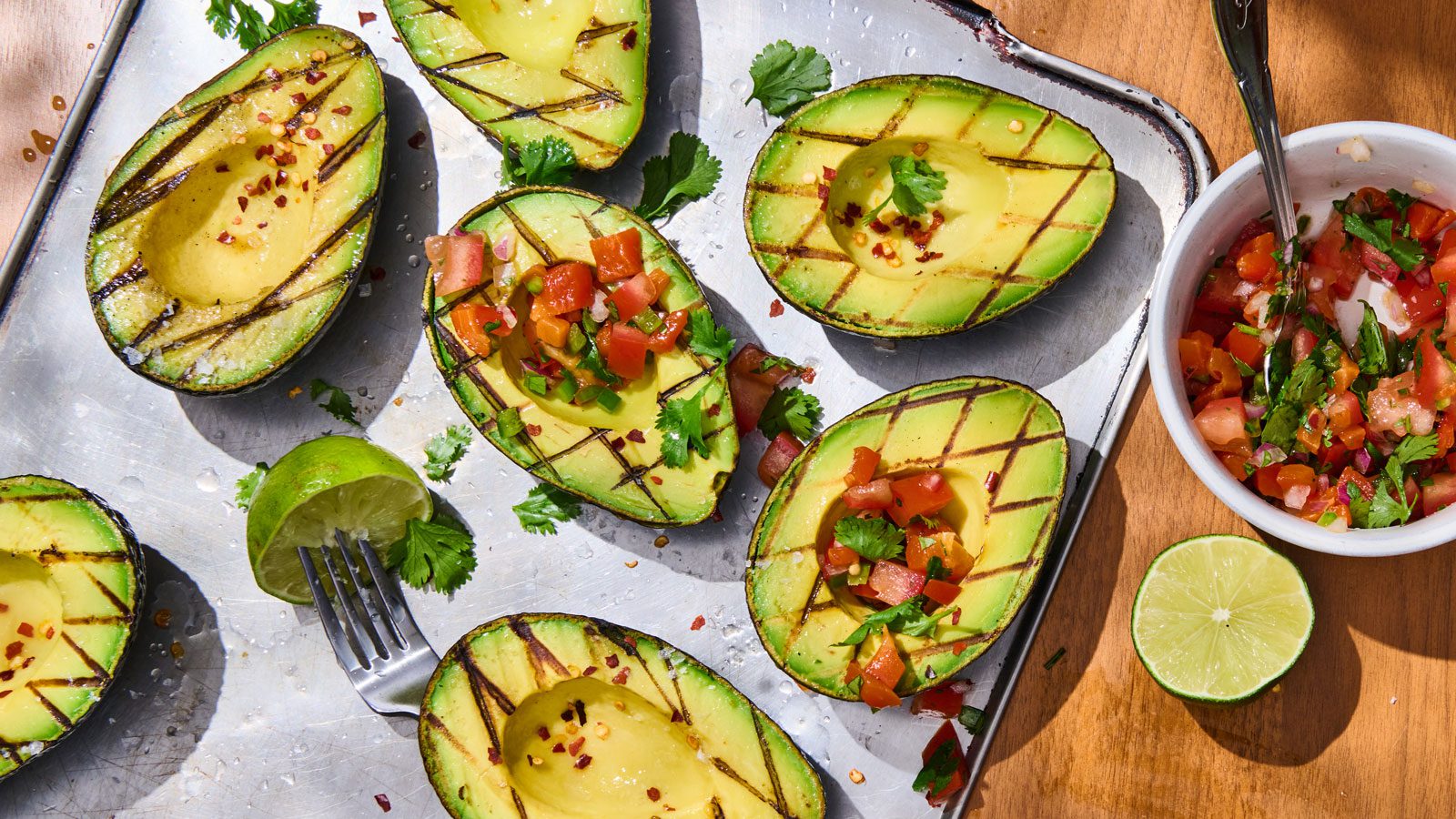 Haute Grilled Avocados