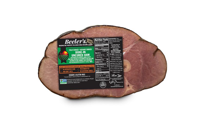Uncured Bone-In Ham