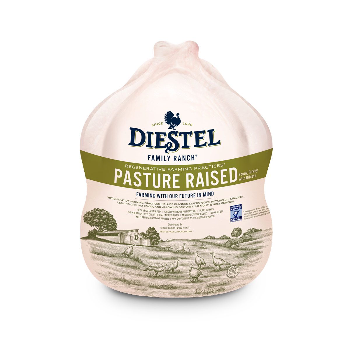 Diestel Non-GMO Pasture-Raised Turkey