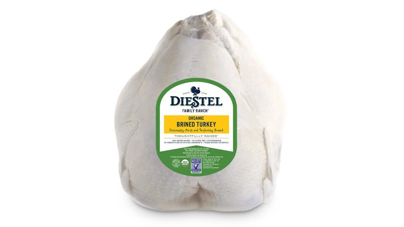 Brined turkey