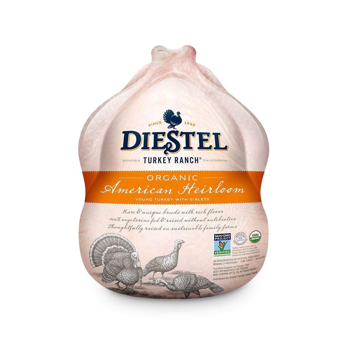 Diestel Organic American Heirloom Turkey