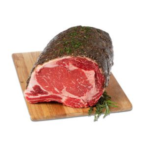 Bone-In Ribeye Roast Seasoned
