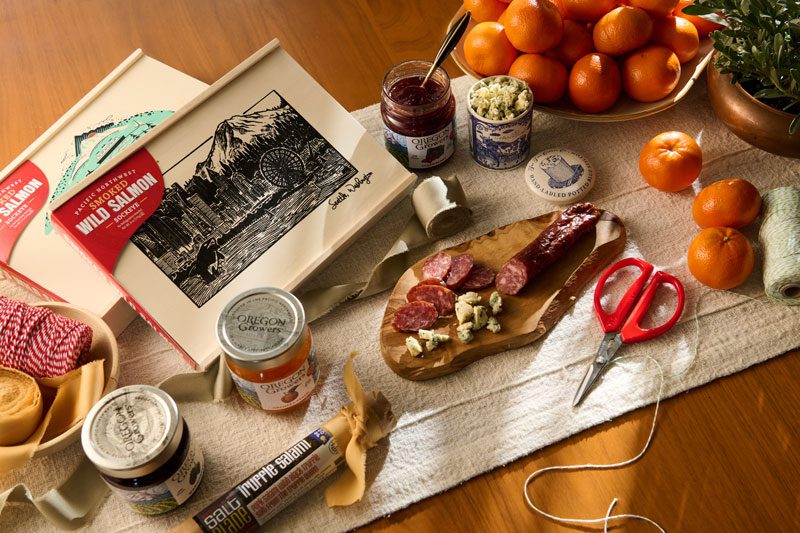 local specialties, seasonal fruits and ornate cheeses