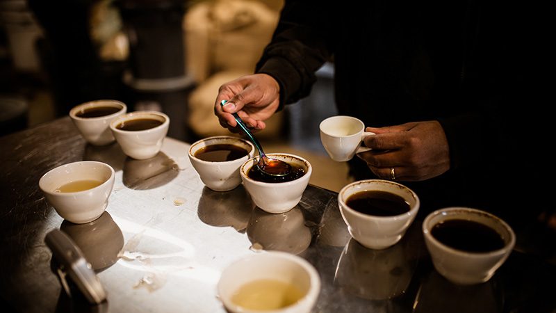 Boon Boona coffee closeup