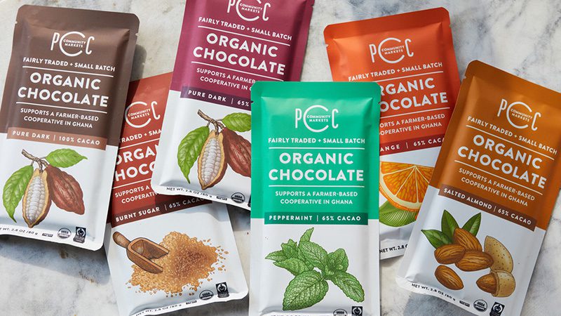 PCC private label chocolate