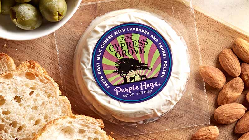 Cypress Grove Purple Haze goat cheese