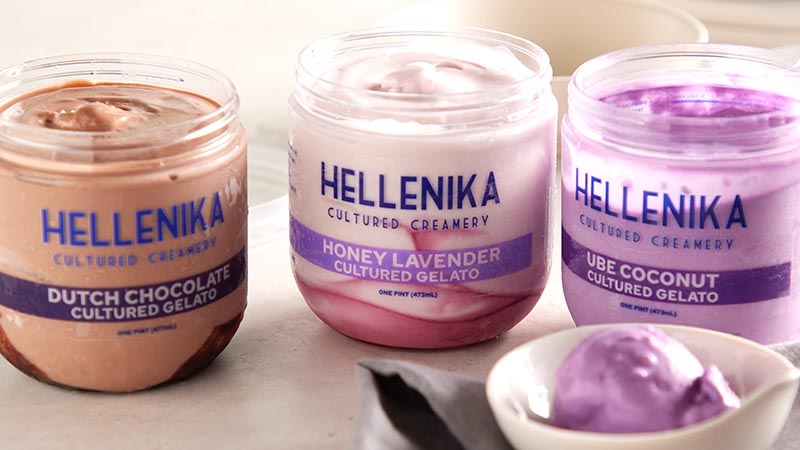Hellenika Cultured Creamery Frozen Greek Yogurt