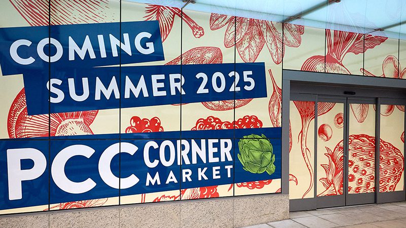 PCC Corner Market entrance