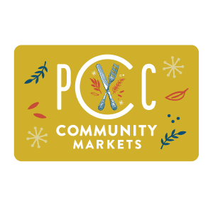 A PCC holiday gift card