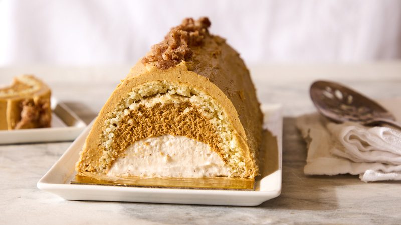 Belle Epicurean Pumpkin Buche