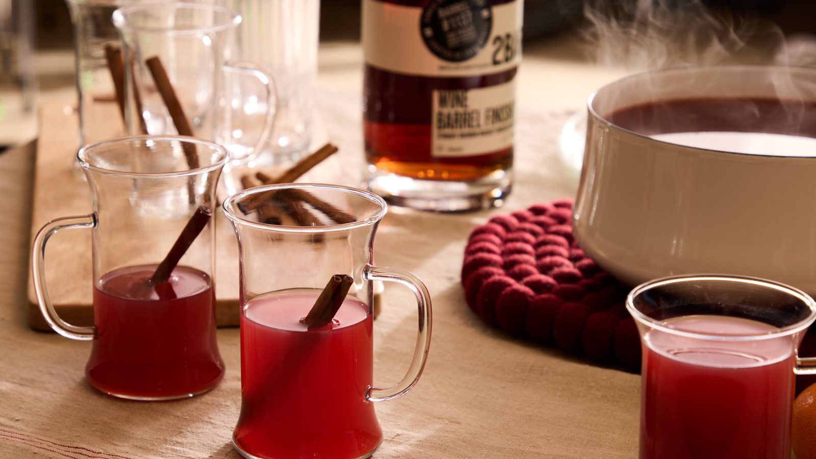 Hot Cranberry-Ginger Cider