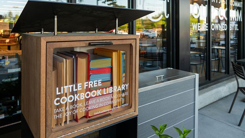 Little Free Cookbook Libraries Serve Up Community and Joy