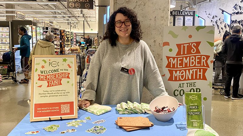 Emma Crockett during PCC Member Month