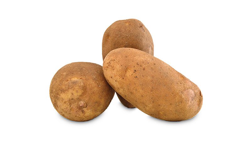 Russet potatoes