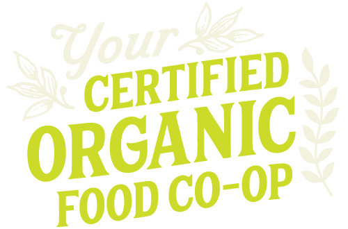 your certified organic food co-op