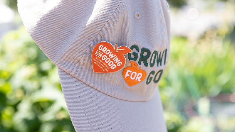 Growing For Good Hat and Pins
