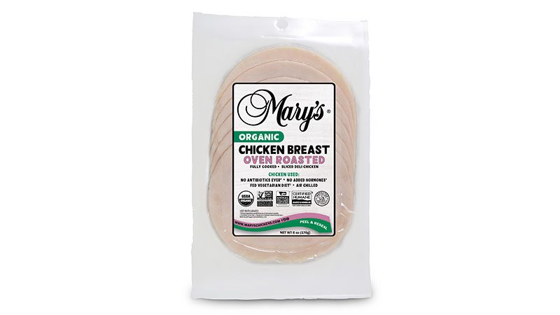 Mary's Chicken Sliced Oven-roasted Chicken Breast 