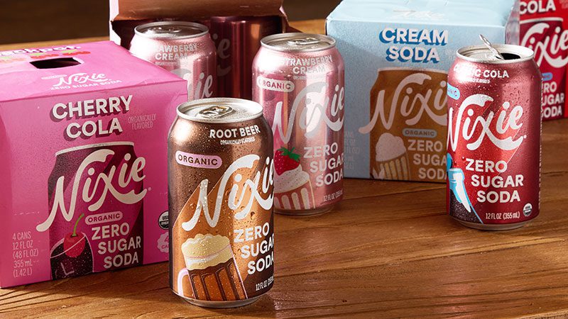 Nixie Zero Sugar Soda Four Pack