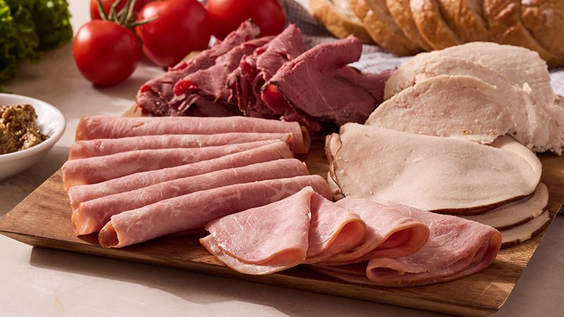 Pre-packaged lunch meat